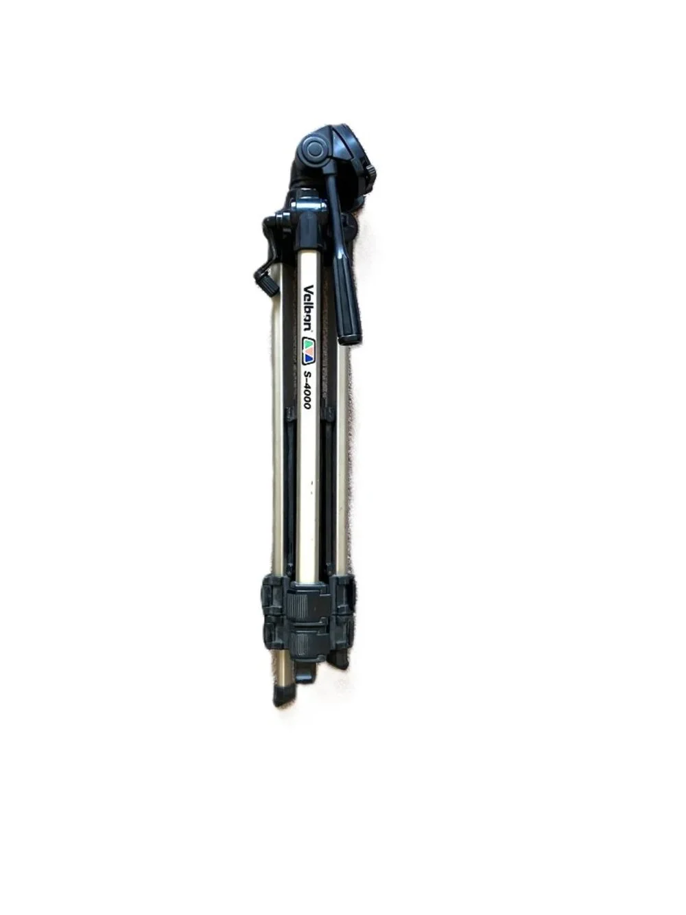 Velbon S-4000 Aluminum Camera Tripod w/ 3-Way Panhead